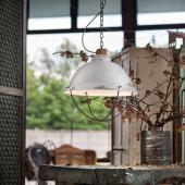 indusztrial design ipari fuggesztek lampa ferroluce c1680 retro vintage rusztikus antikolt keramia barpult vilagitas konyha lampak szines kezzel keszult bisztro etterem.jpg